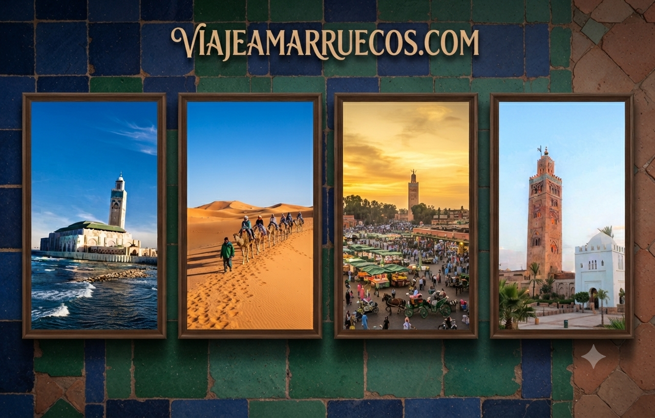 Marruecos que incluye Casablanca, el desierto, Marrakech y arquitectura tradicional para viajeamarruecos.com